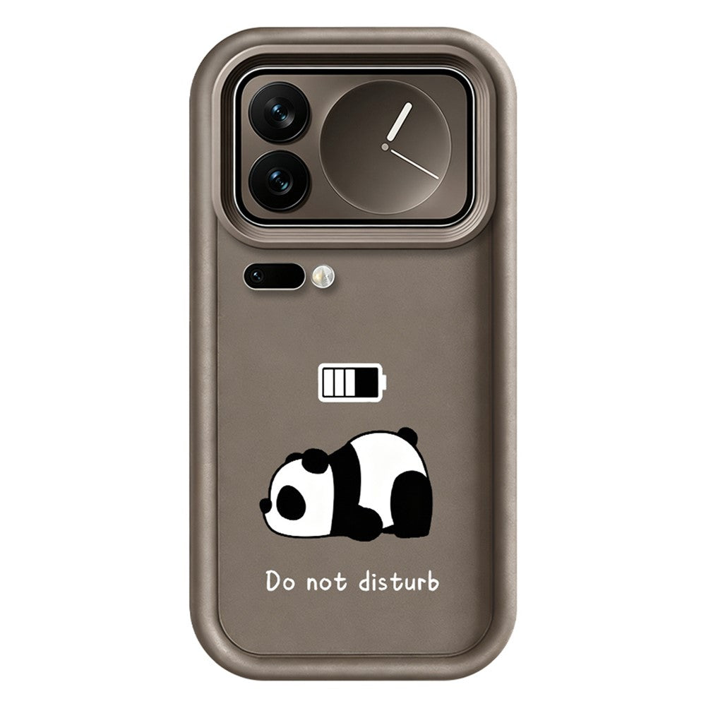 Xiaomi 17 Pro mobilskal pandatryckt mjukt TPU mobilbaksida
