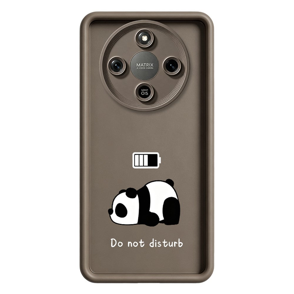 Phone Case for Honor X70 5G  /  X9d 5G  /  Magic8 Lite 5G Panda Printed Soft TPU Mobile Back Cover