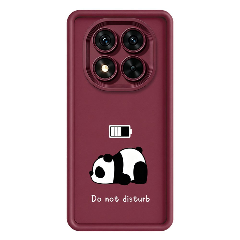 Phone Case for Xiaomi Redmi Note 15 Pro+ 5G (Global)  /  Poco M8 Pro 5G Panda Printed Soft TPU Mobile Back Cover