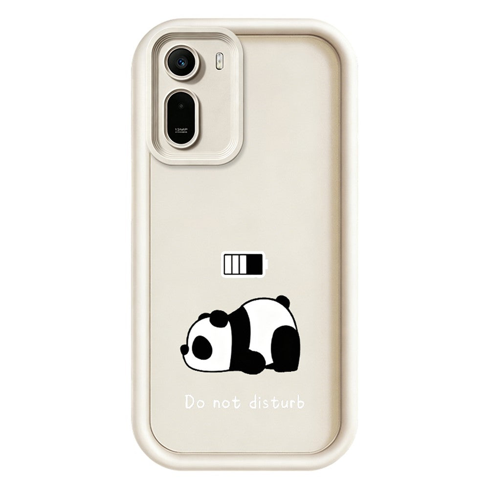 Phone Case for Redmi A7 Pro 4G (171.56mm)  /  A7 Pro 5G  /  Poco C85x 5G Panda Printed Soft TPU Mobile Back Cover