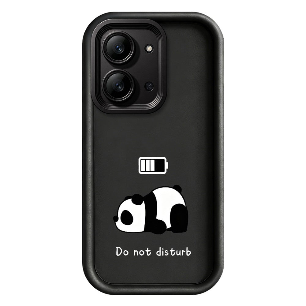 Phone Case for Xiaomi Redmi 15C 4G (EU) (173mm)  /  15C 5G (EU) (173mm) Panda Printed Soft TPU Mobile Back Cover