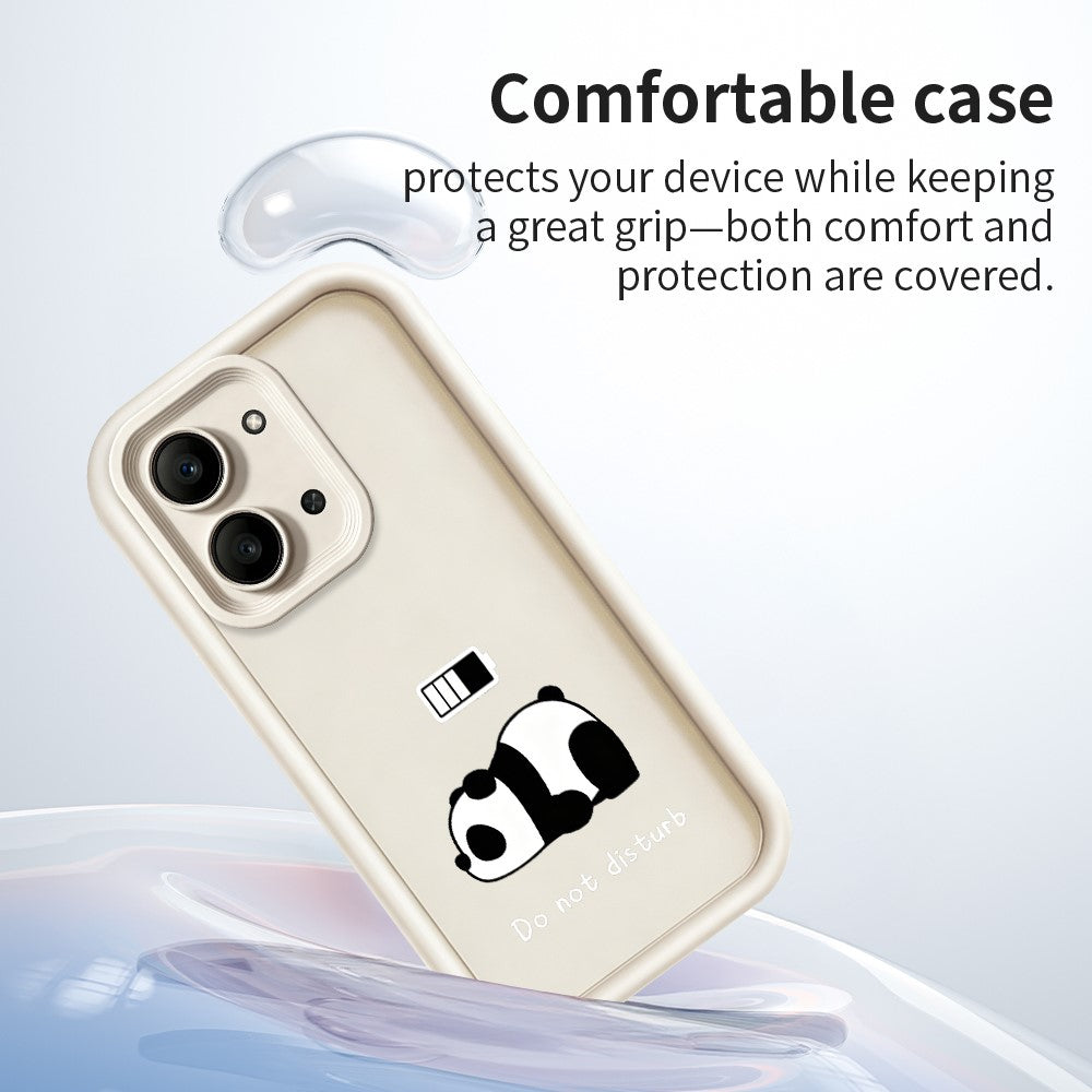 Phone Case for Xiaomi Redmi 15C 4G (Global) (171mm)  /  Poco C85 4G (171mm) Panda Printed Soft TPU Mobile Back Cover