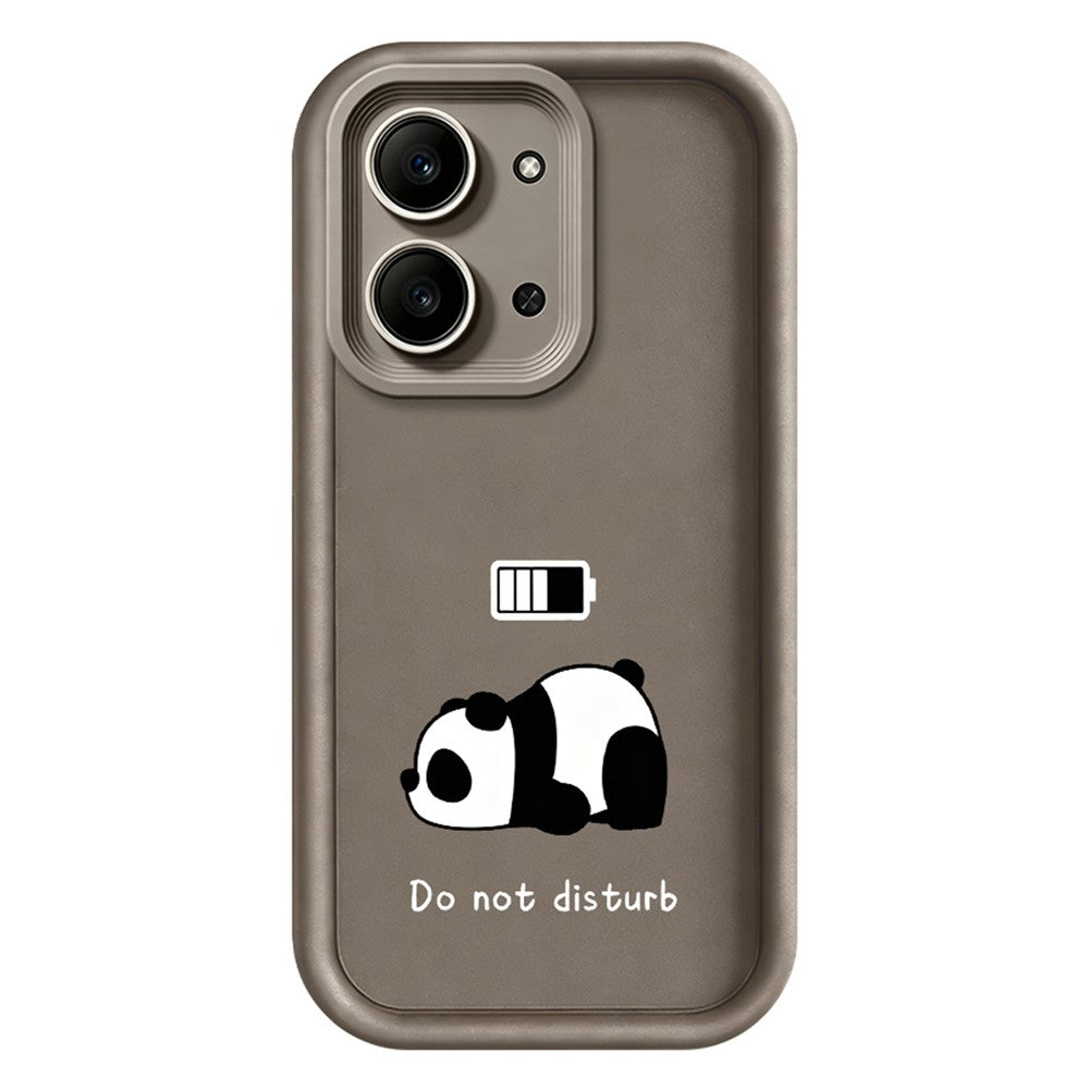Phone Case for Xiaomi Redmi 15C 4G (Global) (171mm)  /  Poco C85 4G (171mm) Panda Printed Soft TPU Mobile Back Cover