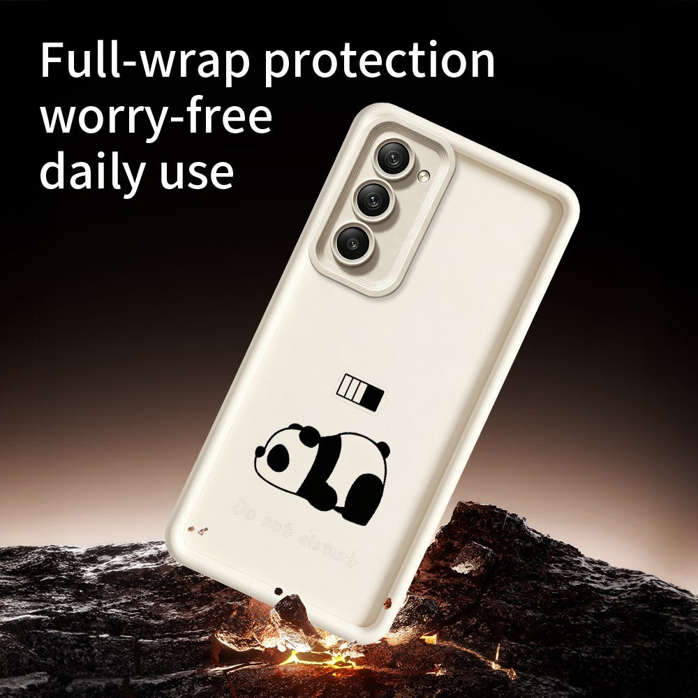 Phone Case for Xiaomi Redmi 15 4G (EU) (171mm)  /  15 5G (EU) (171mm) Panda Printed Soft TPU Mobile Back Cover