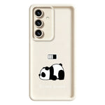 Samsung Galaxy S26+ mobilskal Panda Tryckt Mjukt TPU Mobilskal Baksida