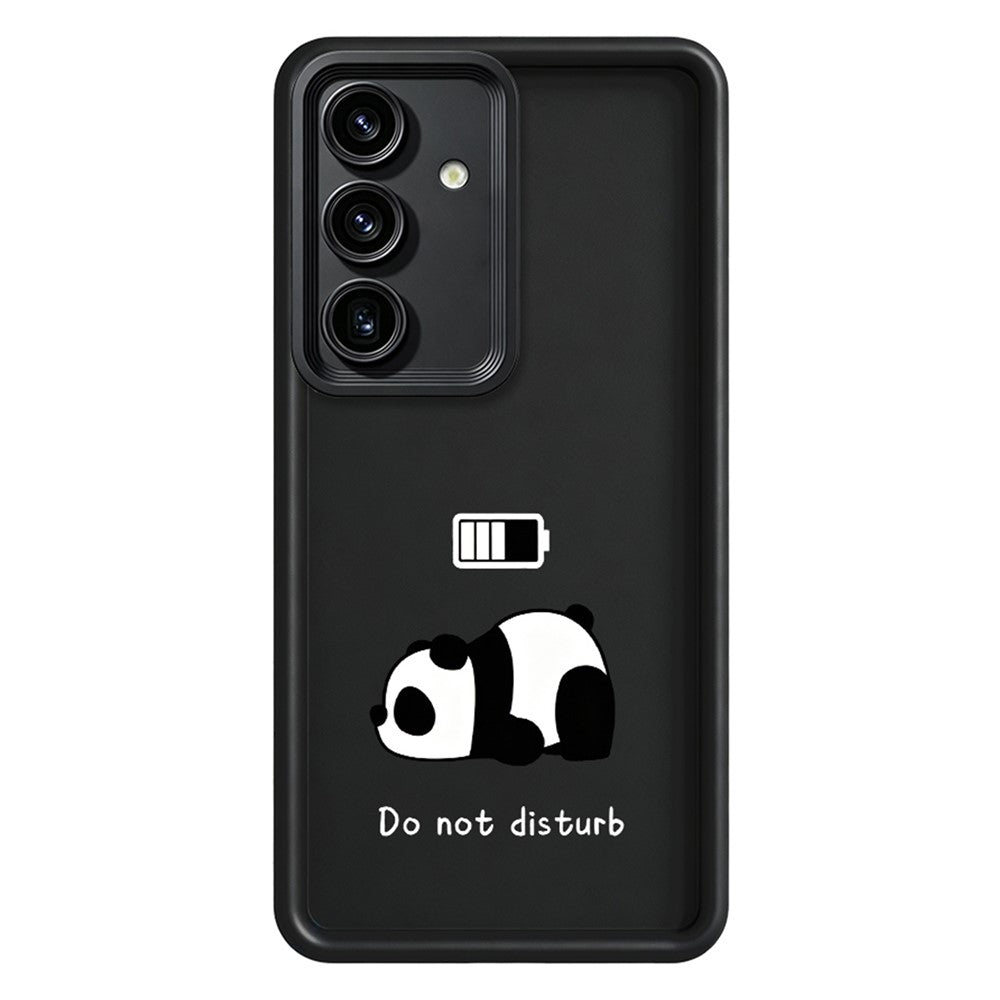 Samsung Galaxy S26+ mobilskal Panda Tryckt Mjukt TPU Mobilskal Baksida