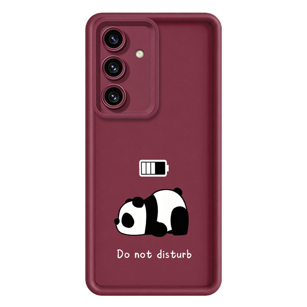 Samsung Galaxy S26+ mobilskal Panda Tryckt Mjukt TPU Mobilskal Baksida