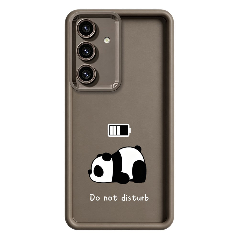 Samsung Galaxy S26+ mobilskal Panda Tryckt Mjukt TPU Mobilskal Baksida