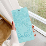 For Xiaomi Redmi Note 17 4G (Global) / Note 17 5G (Global) / Note 17 (India / China) 5G Stand Case Tree-and-Cat Pattern PU Leather Wallet Protective Phone Cover with Wrist Strap