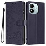 For Xiaomi Redmi Note 17 4G (Global) / Note 17 5G (Global) / Note 17 (India / China) 5G Stand Case Tree-and-Cat Pattern PU Leather Wallet Protective Phone Cover with Wrist Strap