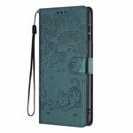 For Xiaomi Redmi 17 4G / 5G Stand Case Tree-and-Cat Pattern PU Leather Wallet Protective Phone Cover with Wrist Strap