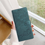 For Xiaomi Redmi 17 4G / 5G Stand Case Tree-and-Cat Pattern PU Leather Wallet Protective Phone Cover with Wrist Strap