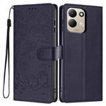 For Xiaomi Redmi 17 4G / 5G Stand Case Tree-and-Cat Pattern PU Leather Wallet Protective Phone Cover with Wrist Strap