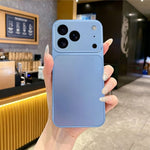 Soft Phone Case for iPhone 18 Pro Max / 17 Pro Max Metallic Painted TPU + PC Mobile Back Cover