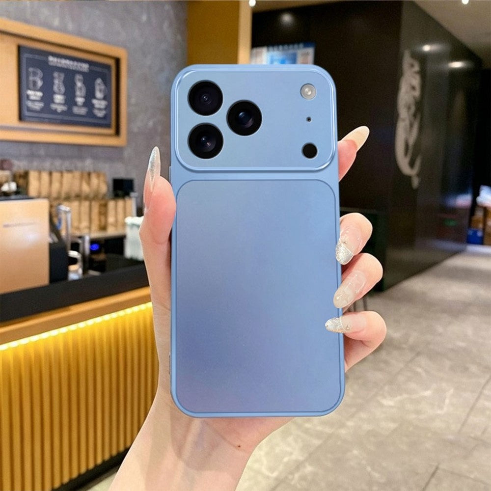 Soft Phone Case for iPhone 18 Pro Max / 17 Pro Max Metallic Painted TPU + PC Mobile Back Cover