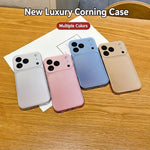 Soft Phone Case for iPhone 18 Pro Max / 17 Pro Max Metallic Painted TPU + PC Mobile Back Cover