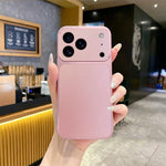Soft Phone Case for iPhone 18 Pro Max / 17 Pro Max Metallic Painted TPU + PC Mobile Back Cover