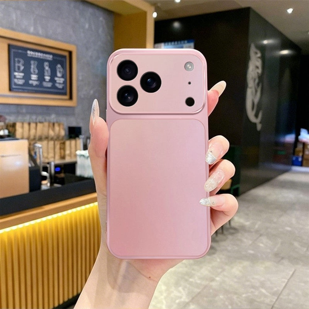 Soft Phone Case for iPhone 18 Pro Max / 17 Pro Max Metallic Painted TPU + PC Mobile Back Cover
