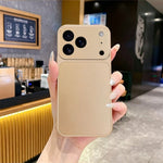 Soft Phone Case for iPhone 18 Pro Max / 17 Pro Max Metallic Painted TPU + PC Mobile Back Cover
