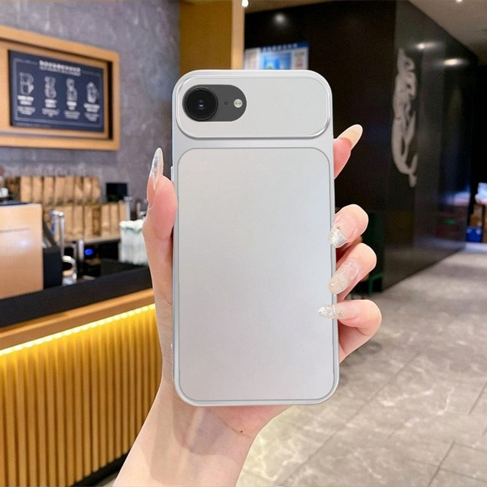 Soft Phone Case for iPhone 17e / 16e Metallic Painted TPU + PC Mobile Back Cover