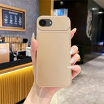 Soft Phone Case for iPhone 17e / 16e Metallic Painted TPU + PC Mobile Back Cover