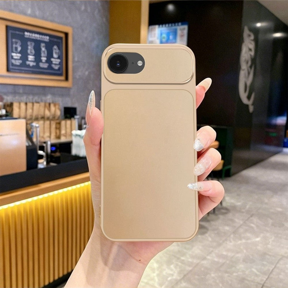 Soft Phone Case for iPhone 17e / 16e Metallic Painted TPU + PC Mobile Back Cover