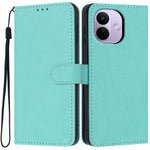 For Xiaomi Redmi Note 17 Pro 5G Wallet Case Litchi Texture Leather Flip Cover with Card Slots and Hand Strap