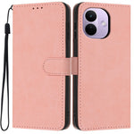 For Xiaomi Redmi Note 17 Pro 5G Wallet Case Litchi Texture Leather Flip Cover with Card Slots and Hand Strap
