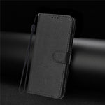 For Xiaomi Redmi 17 4G / 5G Wallet Case Litchi Texture Leather Flip Cover with Card Slots and Hand Strap