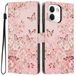 For Xiaomi Redmi Note 17 Pro+ 5G / Note 17 Pro Max 5G Wallet Case Pattern Printing PU Leather Stand Flip Phone Cover with Wrist Strap