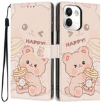 For Xiaomi Redmi Note 17 Pro+ 5G / Note 17 Pro Max 5G Wallet Case Pattern Printing PU Leather Stand Flip Phone Cover with Wrist Strap