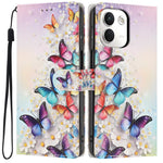 For Xiaomi Redmi Note 17 Pro+ 5G / Note 17 Pro Max 5G Wallet Case Pattern Printing PU Leather Stand Flip Phone Cover with Wrist Strap