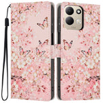 For Xiaomi Redmi 17 4G / 5G Wallet Case Pattern Printing PU Leather Stand Flip Phone Cover with Wrist Strap