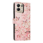 For Xiaomi Redmi 17 4G / 5G Wallet Case Pattern Printing PU Leather Stand Flip Phone Cover with Wrist Strap