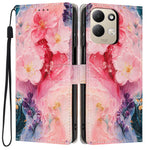 For Xiaomi Redmi 17 4G / 5G Wallet Case Pattern Printing PU Leather Stand Flip Phone Cover with Wrist Strap
