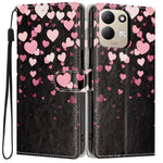 For Xiaomi Redmi 17 4G / 5G Wallet Case Pattern Printing PU Leather Stand Flip Phone Cover with Wrist Strap