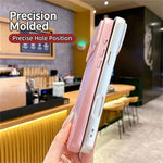 Blødt telefoncover til Samsung Galaxy A36 5G / A56 5G metallisk malet TPU + PC mobilbagcover
