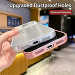 Blødt telefoncover til Samsung Galaxy A36 5G / A56 5G metallisk malet TPU + PC mobilbagcover