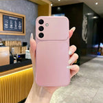 Soft Phone Case for Samsung Galaxy A37 5G Metallic Painted TPU + PC Mobile Back Cover