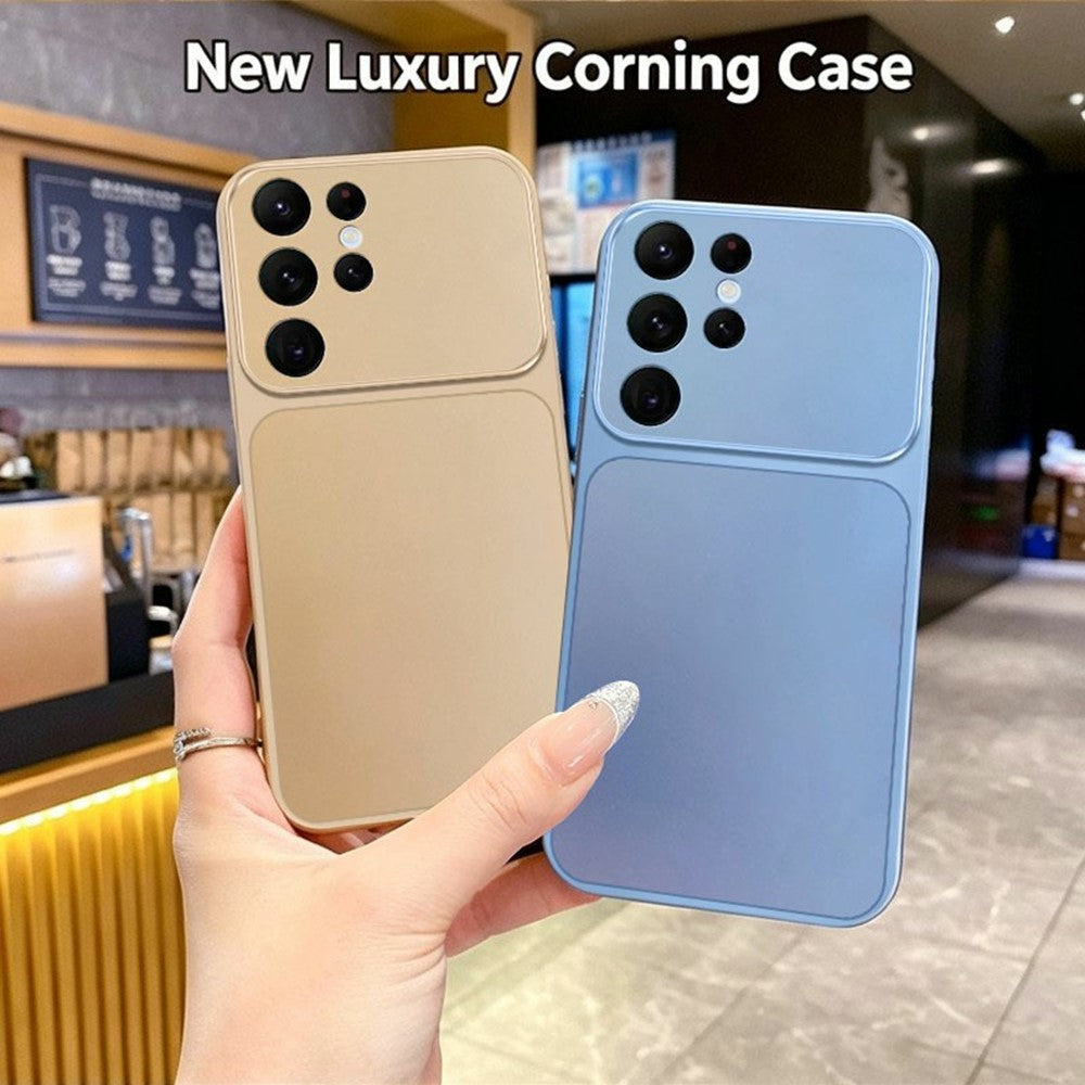Soft Phone Case for Samsung Galaxy S26 Ultra Metallic Painted TPU + PC Mobile Back Cover