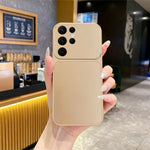 Soft Phone Case for Samsung Galaxy S26 Ultra Metallic Painted TPU + PC Mobile Back Cover