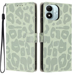 Xiaomi Redmi Note 17 4G (Global) / Note 17 5G (Global) / Note 17 (Indien/Kina) 5G-skal, leopardmönster, plånboksfodral, läderfodral med handledsrem