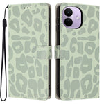 For Xiaomi Redmi Note 17 Pro 5G Case Leopard Print Wallet Stand Flip Leather Phone Cover with Wrist Strap