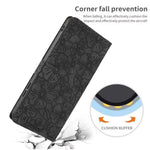 For  Xiaomi Redmi Note 17 Pro 5G  Case Cherry Blossom Pattern Leather Wallet Stand Phone Cover with Wrist Strap