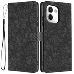 For Xiaomi Redmi Note 17 Pro+ 5G / Note 17 Pro Max 5G Case Cherry Blossom Pattern Leather Wallet Stand Phone Cover with Wrist Strap