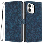 For Xiaomi Redmi Note 17 Pro+ 5G / Note 17 Pro Max 5G Case Cherry Blossom Pattern Leather Wallet Stand Phone Cover with Wrist Strap
