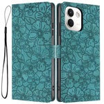 For Xiaomi Redmi Note 17 Pro+ 5G / Note 17 Pro Max 5G Case Cherry Blossom Pattern Leather Wallet Stand Phone Cover with Wrist Strap