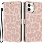 For Xiaomi Redmi Note 17 Pro+ 5G / Note 17 Pro Max 5G Case Leopard Print Wallet Stand Flip Leather Phone Cover with Wrist Strap