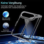 For iPhone Fold Case TPU + Clear Acrylic Folding Phone Cover