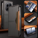 For Xiaomi Poco M8 5G / Xiaomi Redmi Note 15 4G (Global) / Xiaomi Redmi Note 15 5G (Global) Wallet Case External Card Slot Magnetic Closing Leather Phone Cover